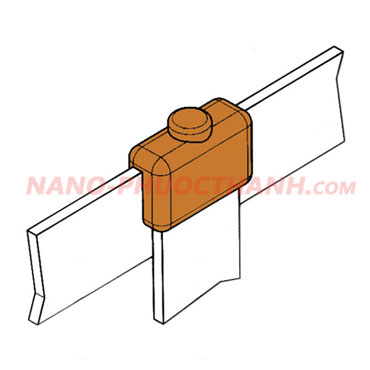 Mối nối hàn hóa nhiệt thanh đồng/ nhôm với thanh đồng/ nhôm BB3  