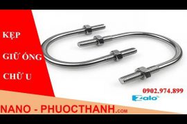 Kẹp chữ U (U Bolt) giữ ống thép luồn dây điện