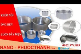 Khớp nối ống thép luồn dây điện ren